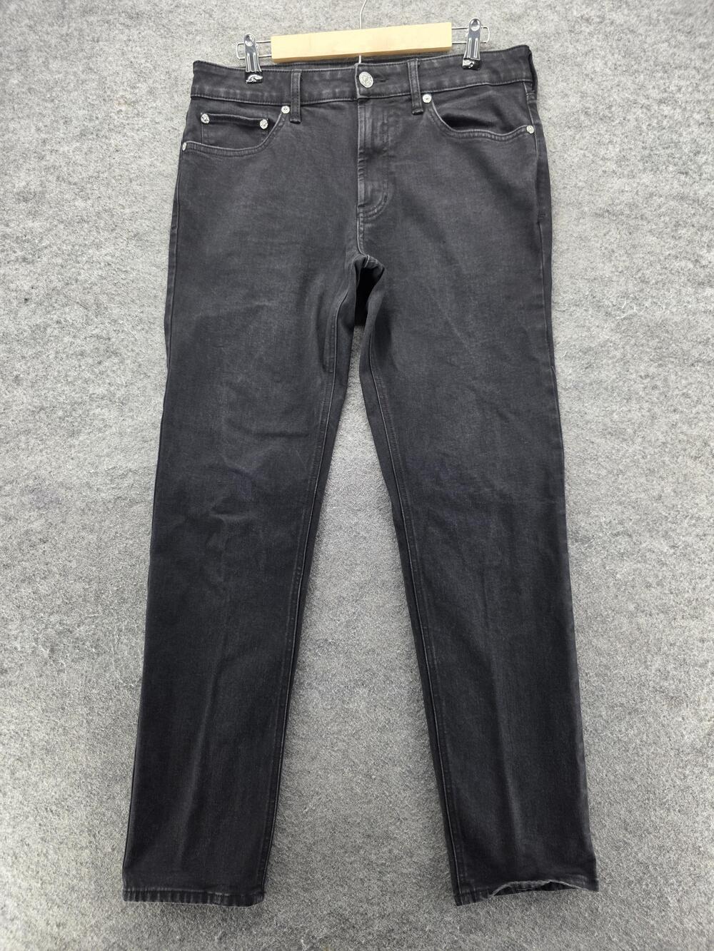 PacSun Jeans Mens 32x32 Black Skinny Slim Dark Wash Active Stretch Pockets